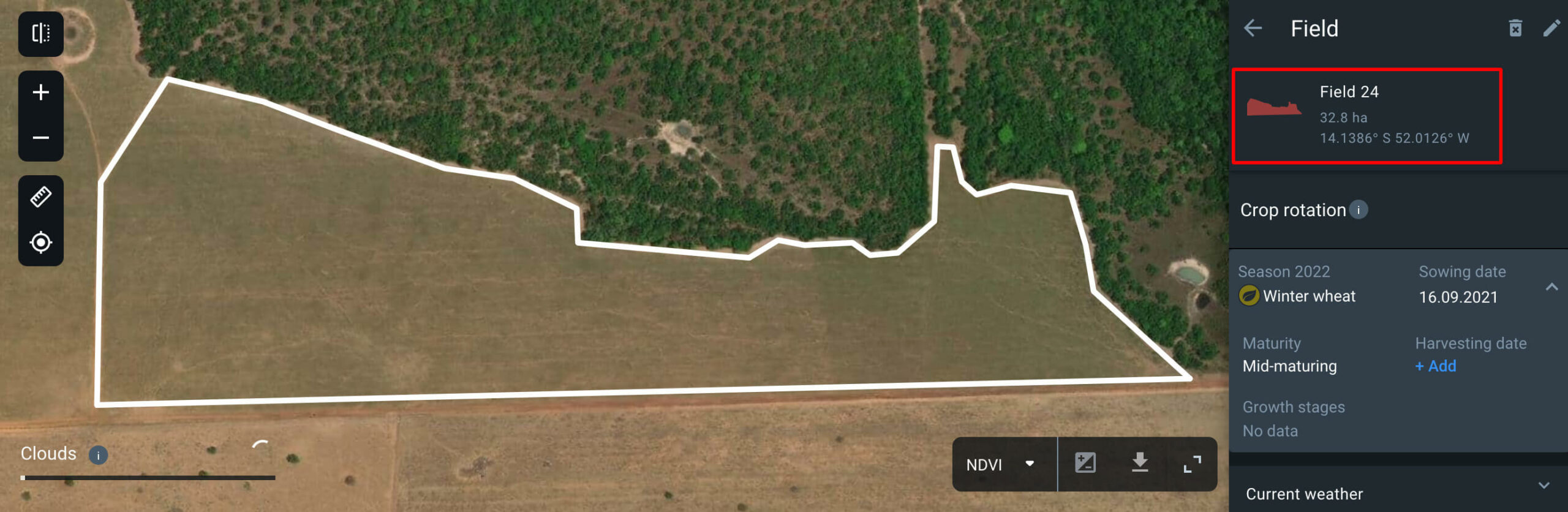 field boundaries