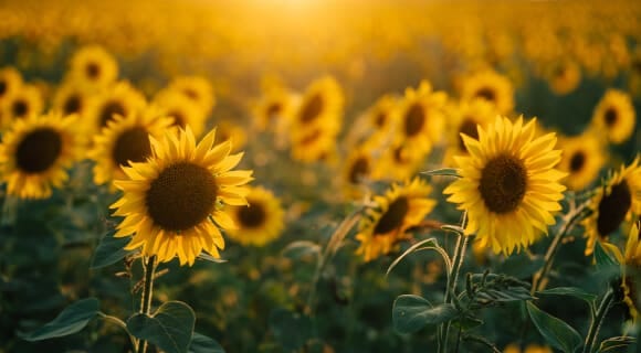 campo de girasoles