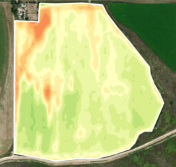 Торрінгтон, штат Нью-Йорк, США / з NDVI