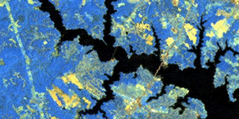 natural color pansharpen image