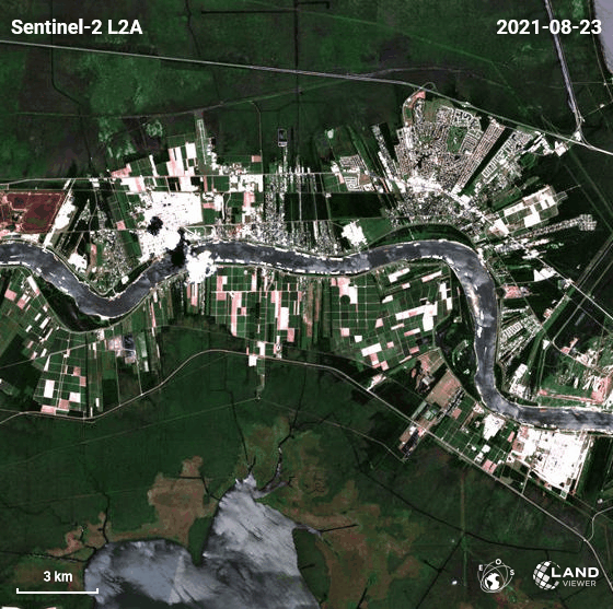 flooding in Louisiana`s LaPlace